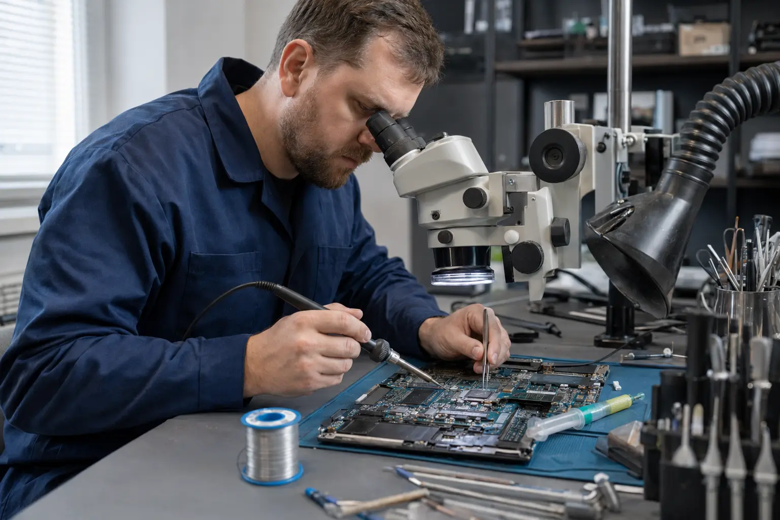 Диагностика MacBook перед ремонтом